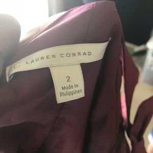 Lauren Conrad fit and flare dress